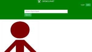 openclipart圖庫：Stick figure: female-資源代表圖