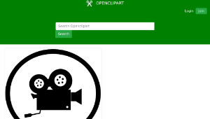 openclipart圖庫：Video Camera Icon-資源代表圖