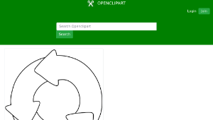 openclipart圖庫：Cycle