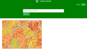 openclipart圖庫：Fall Leaves縮圖