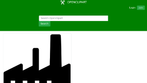 openclipart圖庫：Factory 2-資源代表圖