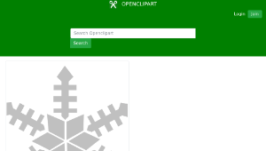 openclipart圖庫：snowflake-資源代表圖