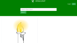 openclipart圖庫：Christmas Light-資源代表圖