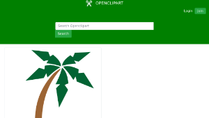 openclipart圖庫：Simple island