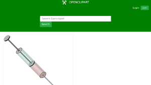 openclipart圖庫：Hypodermic