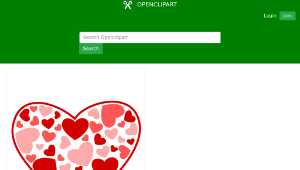 openclipart圖庫：Heart of Hearts
