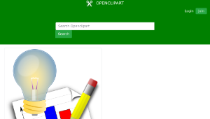 openclipart圖庫：Project Idea