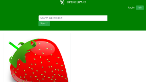 openclipart圖庫：strawberry
