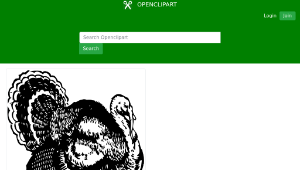 openclipart圖庫：turkey