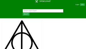 openclipart圖庫：Deathly Hallows