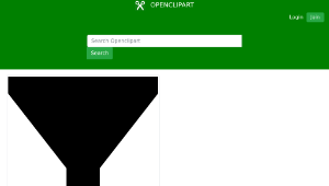 openclipart圖庫：Filter / funnel icon-資源代表圖