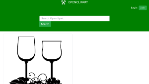 openclipart圖庫：wine-資源代表圖