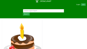 openclipart圖庫：Birthday Icon-資源代表圖