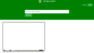 openclipart圖庫：Whiteboard-資源代表圖