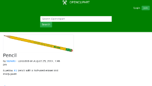 openclipart圖庫：Pencil縮圖