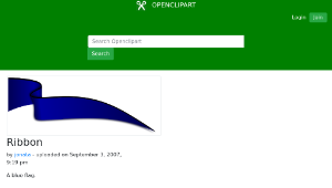 openclipart圖庫：Ribbon縮圖