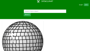 openclipart圖庫：Disco ball-資源代表圖
