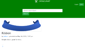 openclipart圖庫：Ribbon縮圖