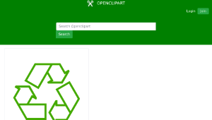 openclipart圖庫：recycle icons縮圖