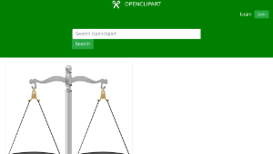 openclipart圖庫：scales縮圖