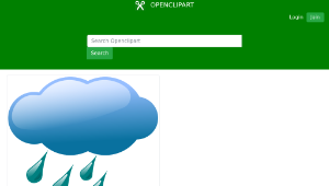 openclipart圖庫：weather symbols 4-資源代表圖