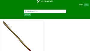 openclipart圖庫：Leaf Rake-資源代表圖
