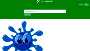 openclipart圖庫：splash縮圖