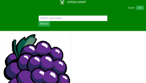 openclipart圖庫：grapes-資源代表圖