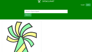 openclipart圖庫：Green Party Hat縮圖