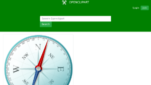 openclipart圖庫：compass縮圖