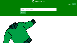 openclipart圖庫：sweater - coloured-資源代表圖