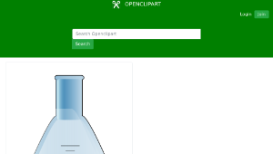 openclipart圖庫：Chemistry set縮圖