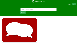 openclipart圖庫：discussion-資源代表圖