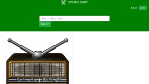 openclipart圖庫：Radio-資源代表圖
