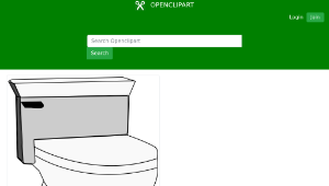 openclipart圖庫：Toilet縮圖