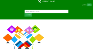 openclipart圖庫：Various Kites-資源代表圖