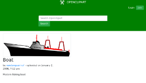 openclipart圖庫：Boat-資源代表圖