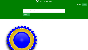 openclipart圖庫：award ribbon縮圖