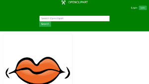 openclipart圖庫：Closed mouth縮圖