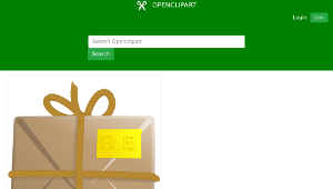 openclipart圖庫：French parcel post縮圖