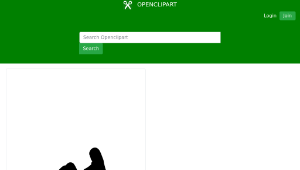 openclipart圖庫：Woman Silhouette 20-資源代表圖