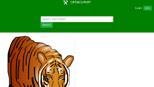 openclipart圖庫：tiger-資源代表圖
