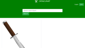 openclipart圖庫：sword-資源代表圖