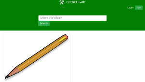 openclipart圖庫：Pencil-資源代表圖
