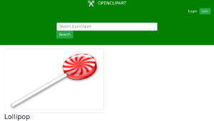 openclipart圖庫：Lollipop縮圖