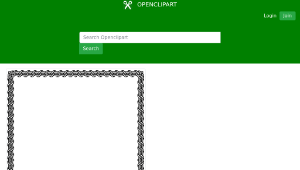 openclipart圖庫：Wicker Weave Border-資源代表圖