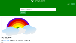 openclipart圖庫：Rainbow縮圖