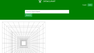 openclipart圖庫：Improved Perspective Grid-資源代表圖