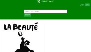 openclipart圖庫：La beauté est dans la rue縮圖