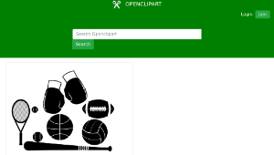 openclipart圖庫：Sports